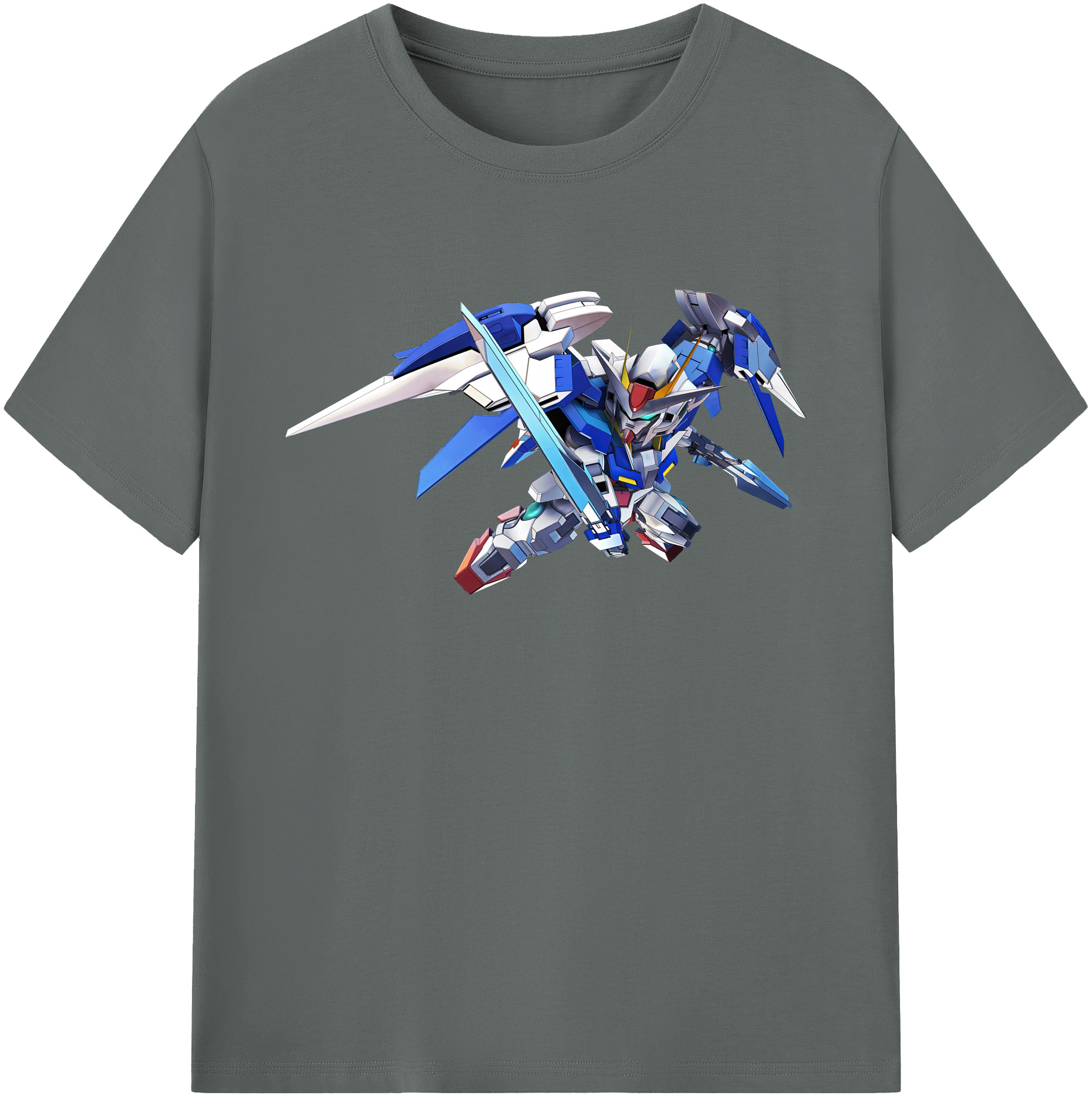 （画像用） 機動戦士ガンダム Mobile Suit Gundam 綿100％ メンズ半袖Tシャツ｜肌触りやわらか＆通気性